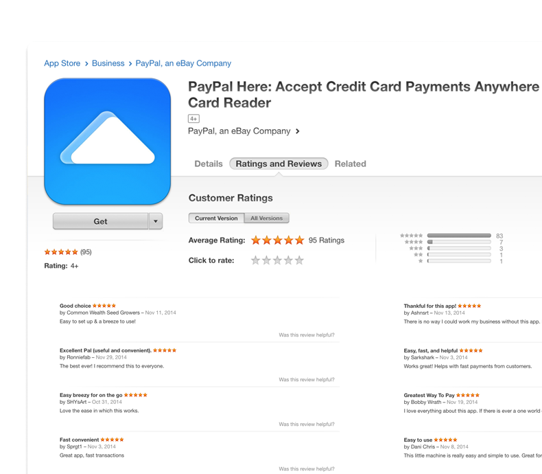 PayPal Here on the App Store